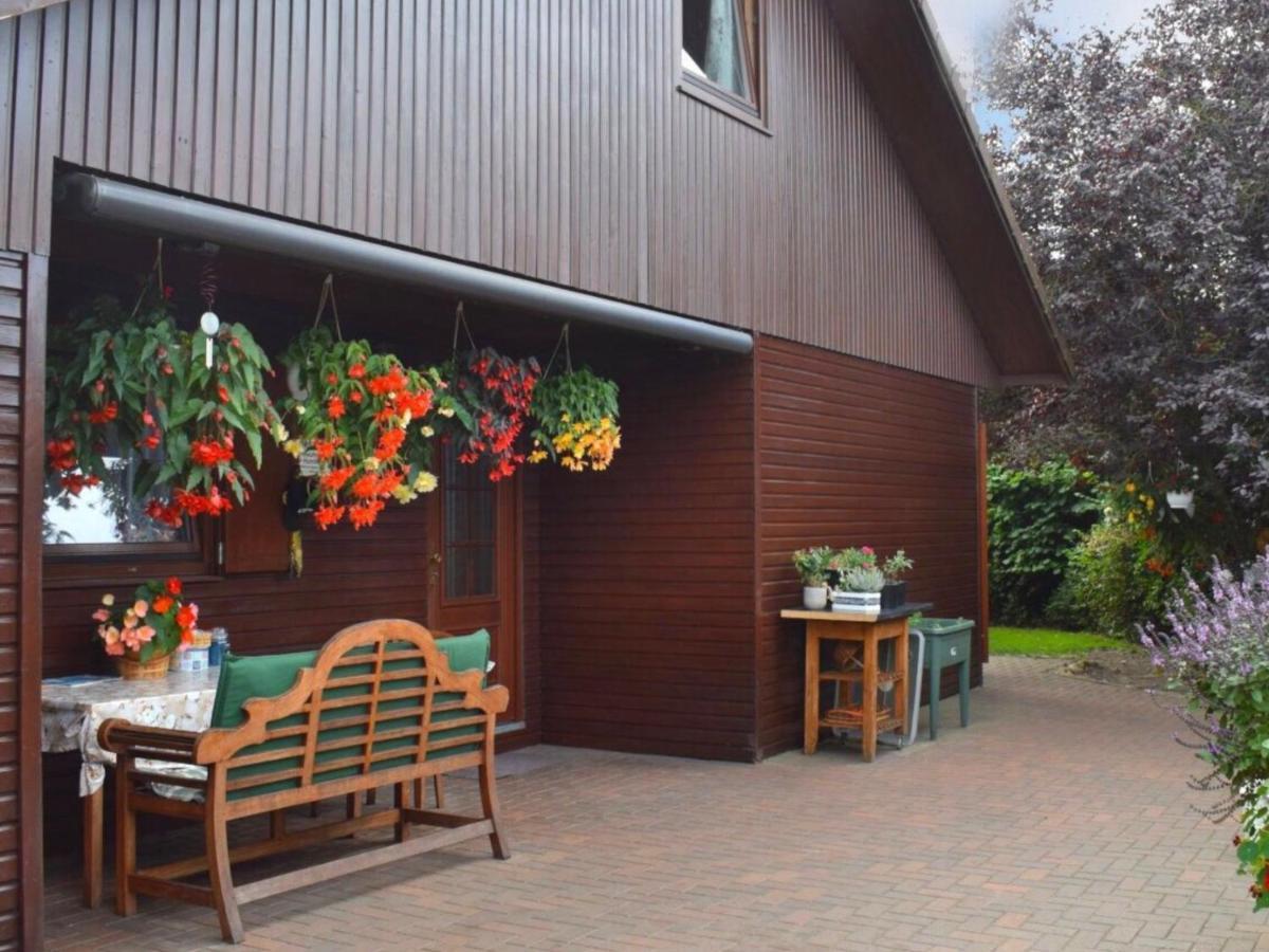 Kranich-Holzferienhaus 'Kleine Auszeit' Rehden Exterior photo