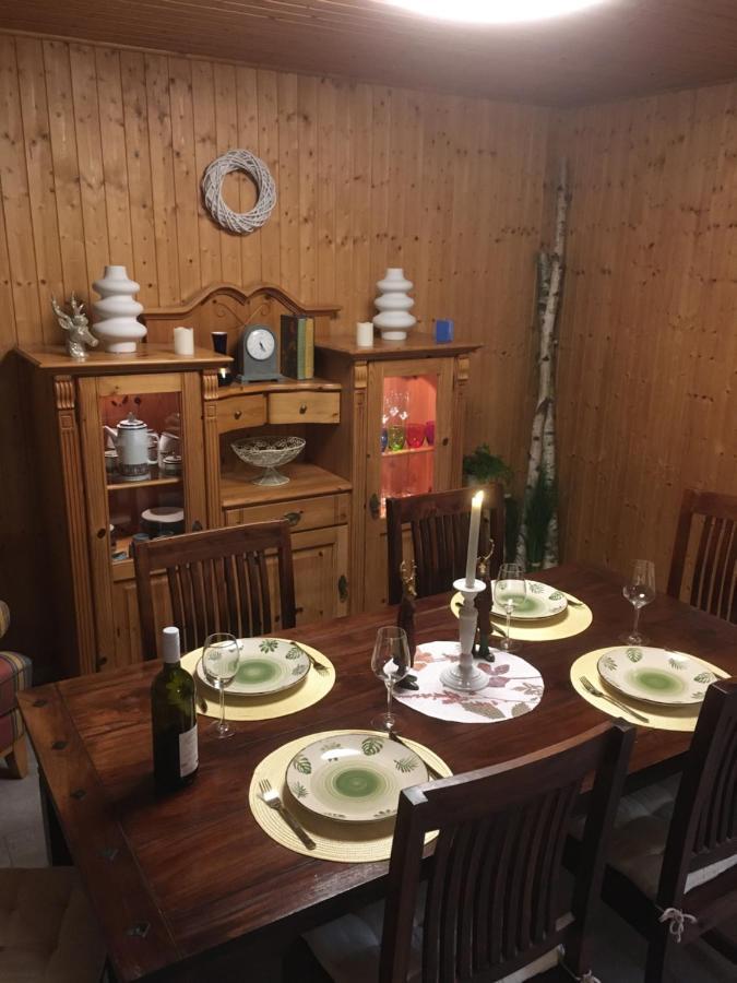 Kranich-Holzferienhaus 'Kleine Auszeit' Rehden Exterior photo